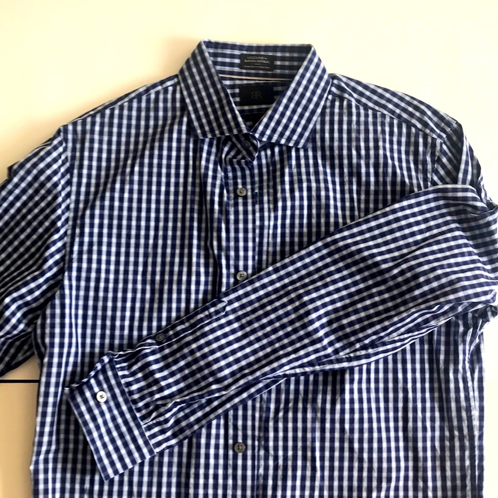 BR Leggiuno Mens Button Down Shirt. Luxury.